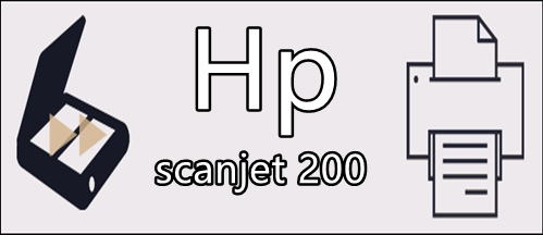 Hp scanjet 200 pilote scan